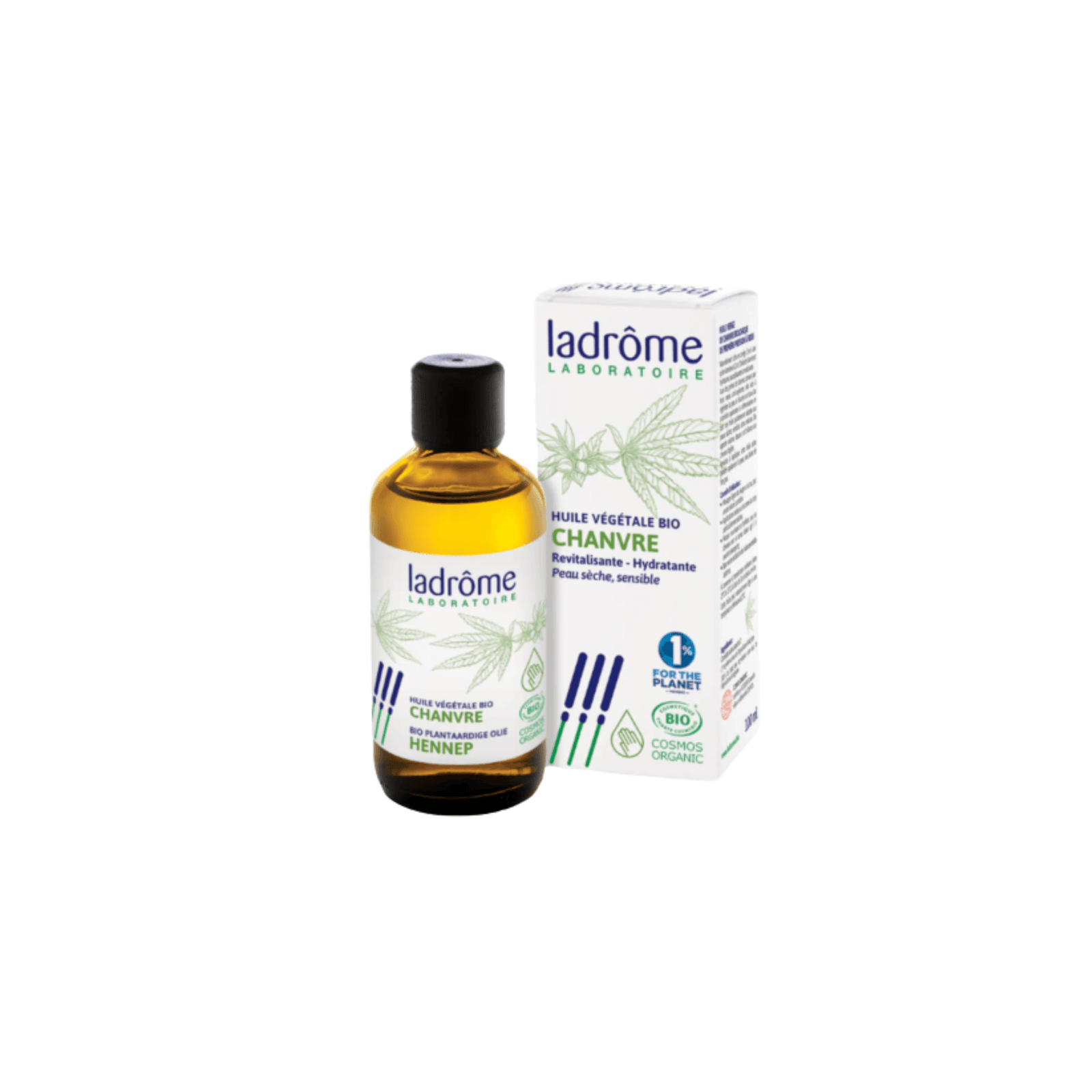 Cannabis óleo vegetal Bio – 100ml – Ladrôme