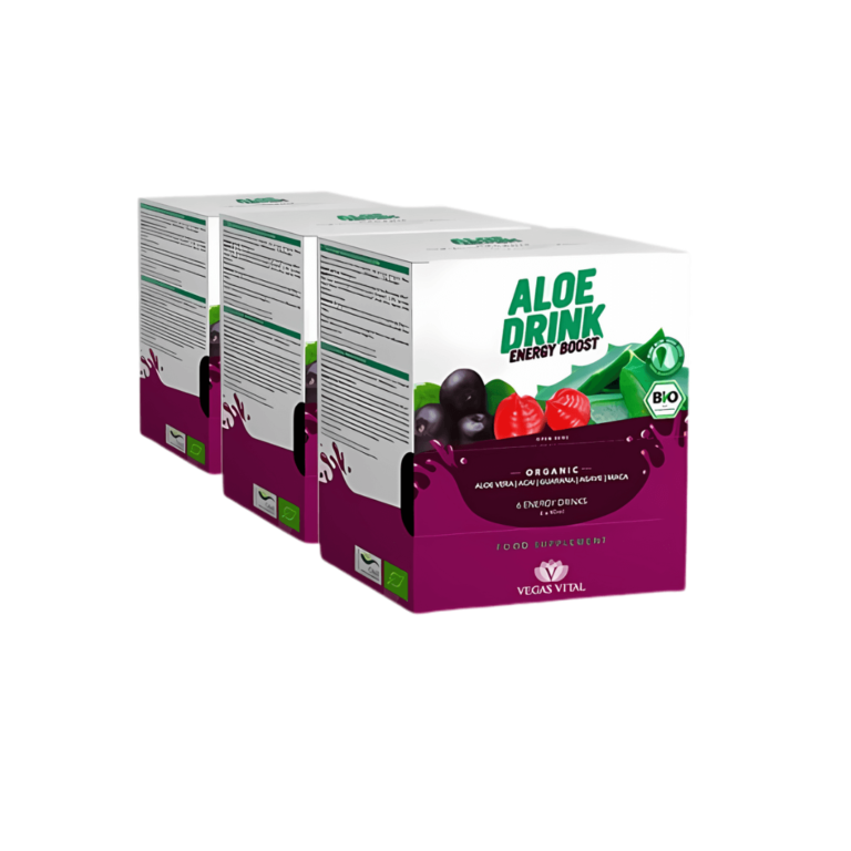 Aloe Drink Energy Boost – Pack 3 – Vegas Vital