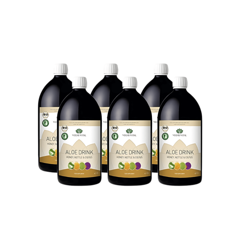 Aloe Drink Honey, Nettle & Cistus – Pack 6 – Vegas Vital