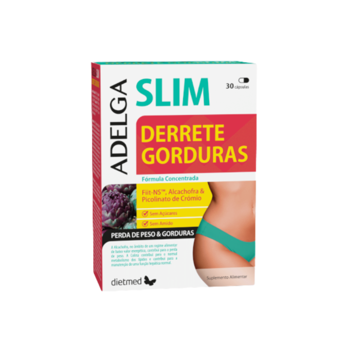 AdelgaSlim Derrete Gorduras – 30 cápsulas – DietMed