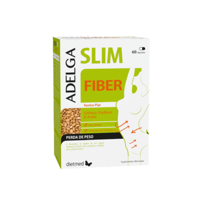 AdelgaSlim Fiber – 60 cápsulas – DietMed