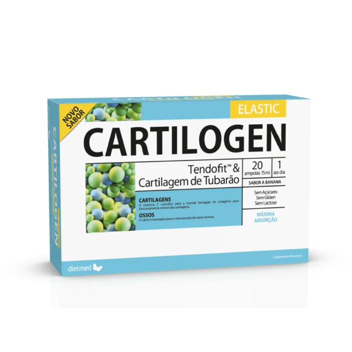 Cartilogen Elastic – 20 ampolas – DietMed