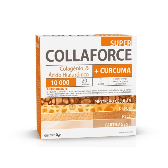 Collaforce Super + Curcuma – 20 carteiras – DietMed