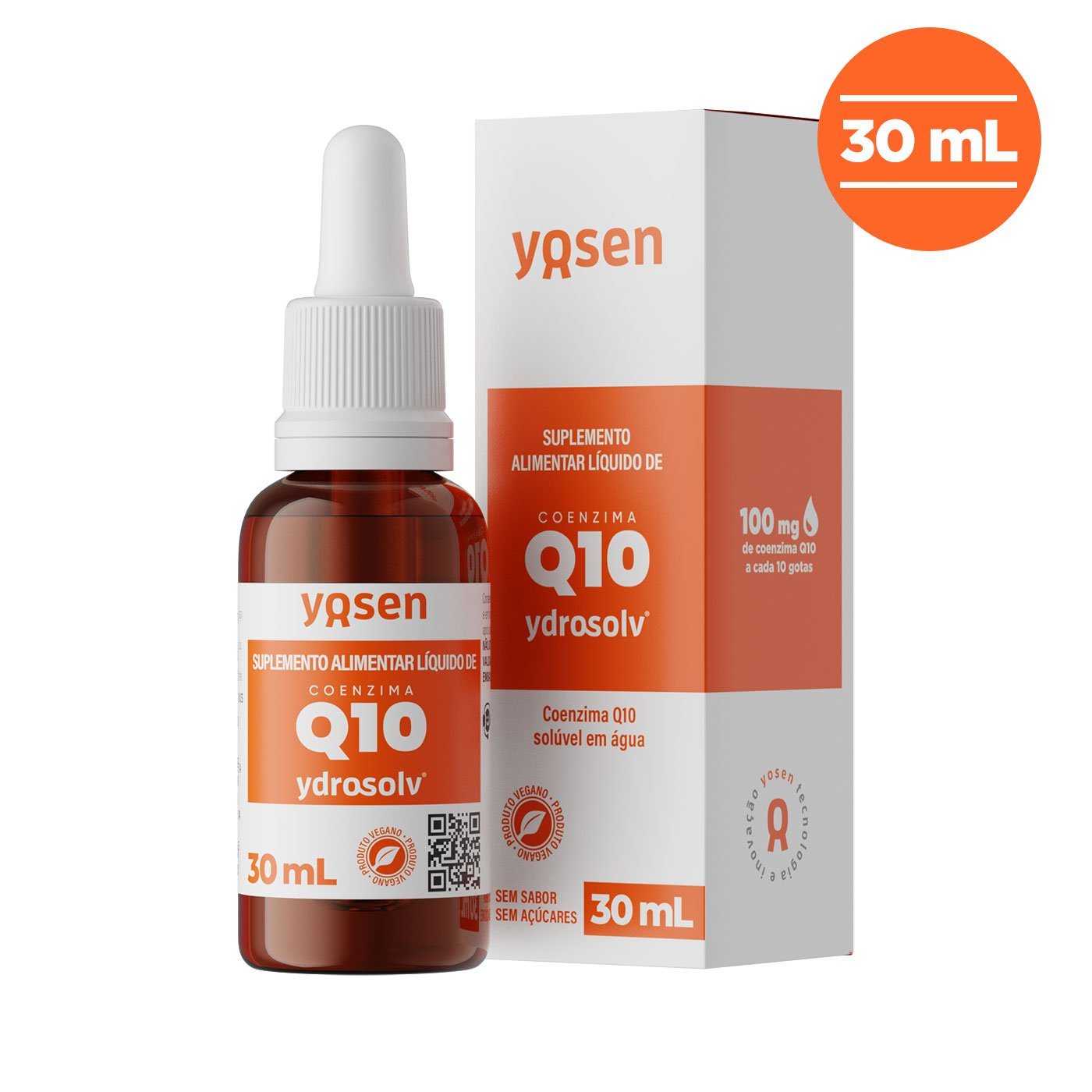 Coenzima Q10 Ydrosolv® 30ml - Yosen