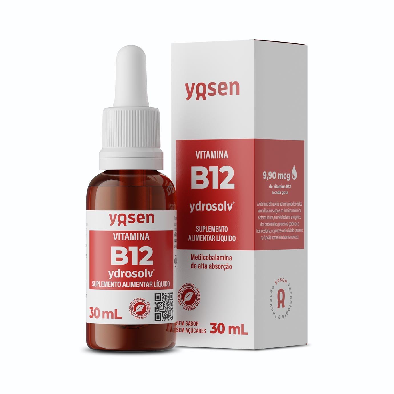 Vitamina B12 Ydrosolv® 30ml - Yosen